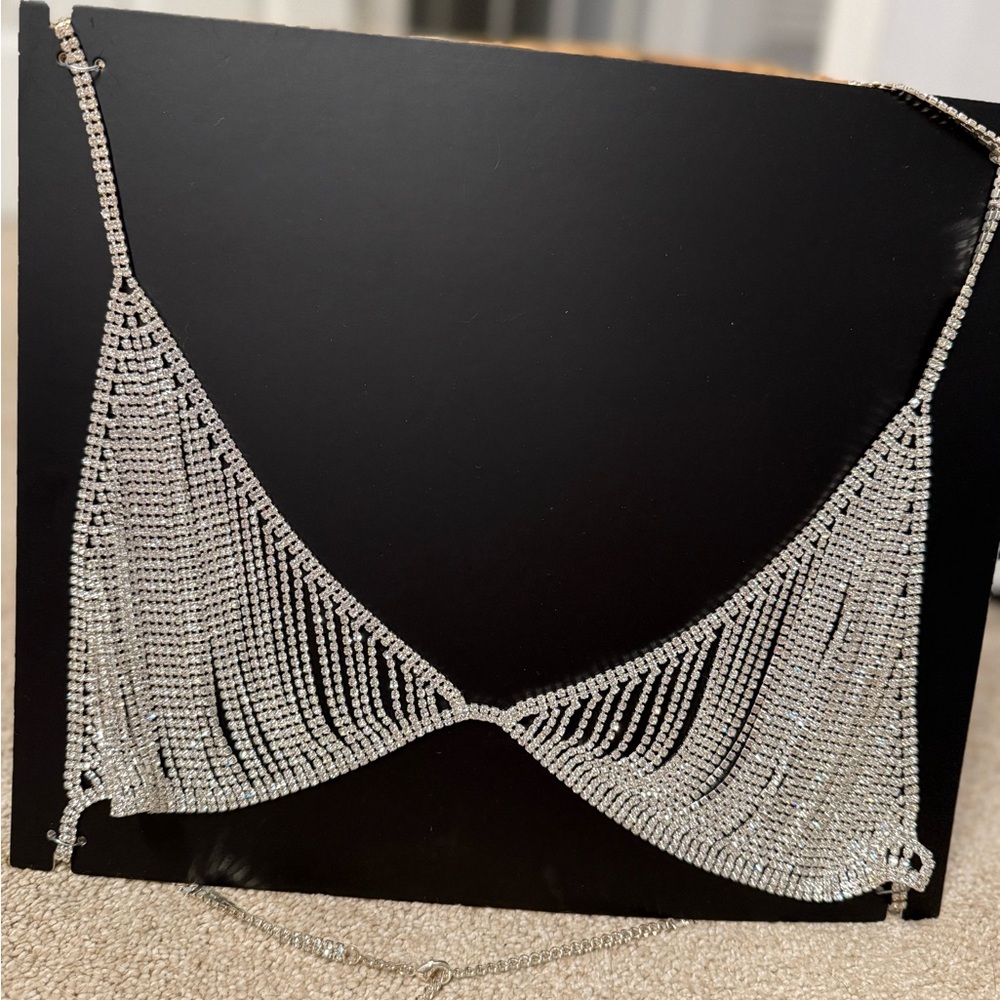 Intimissimi silver rhinestone bracelet new in box